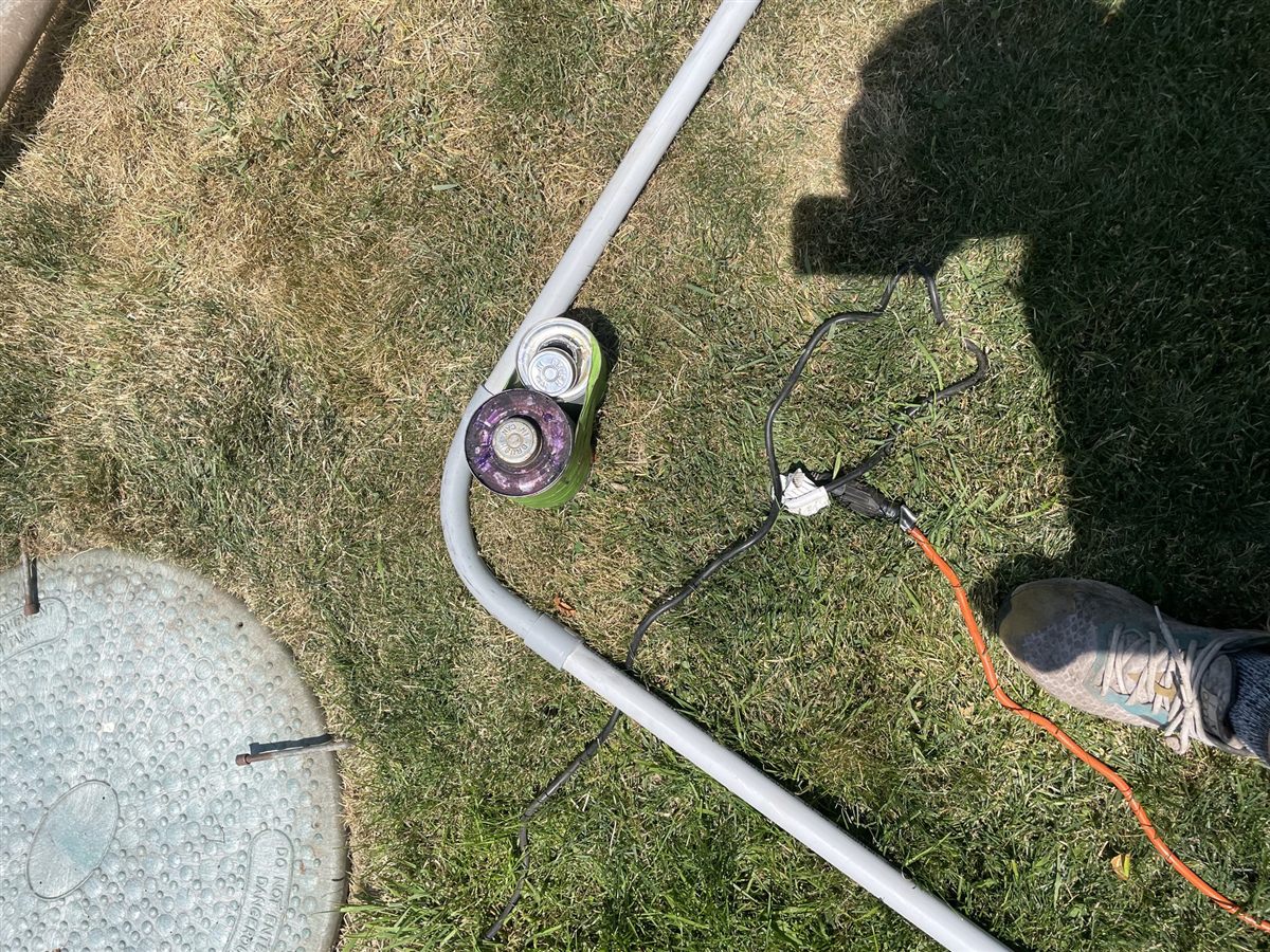 Septic system cleanout and camera inspection